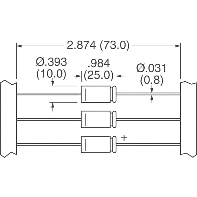 MAL211890509E3 Vishay Beyschlag/Draloric/BC Components  Condensadores electrolíticos de aluminio